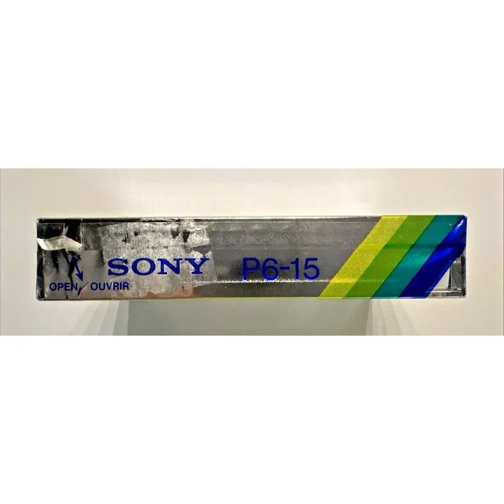 Sony Video 8 Cassette Tape P6-15 Metal Video 8 Metal Powder Made In Japan SEALED